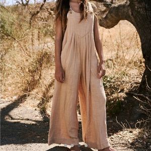 Free people sun drenched overalls